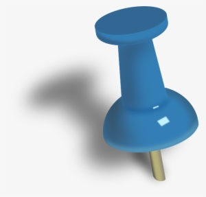 Drawing-pin, Pushpin, Push Pin, Drawing Pin, Thumbtack - Push Pin Clipart
