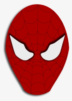 Spider - Web - Clipart - Transparent - Spiderman Face Transparent Background