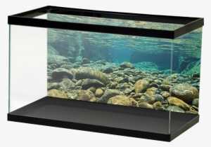 Aquariumvinyl Underwaterriverrocks