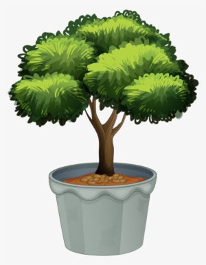 Potted Topiary Potted Flowers, Potted Plants, Flower - Non Flowering Plants Cartoon