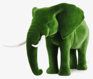 By Click The Button I Give My Consent To The Processing - Elephant Topiary Png