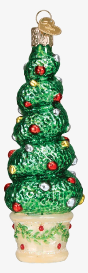 Holiday Topiary Christmas Ornament - Holiday Topiary