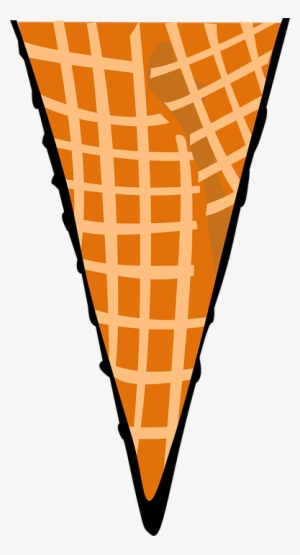 Ice Cream Clipart Waffle - Waffle Cone Clip Art