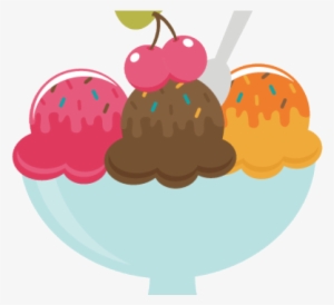 Ice Cream Clipart Bowl - Ice Cream In A Bowl Clip Art