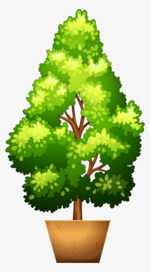 Clip Black And White Topiary Clip Art Plants Pinterest - Tree In Pot Clipart