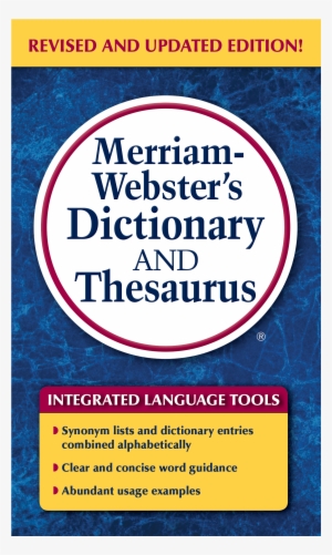 View Larger - Merriam Webster Dictionary And Thesaurus