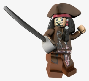 Lego-captain Jack Sparrow - Jack Sparrow Lego Minifigure