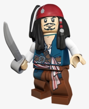 Jacksparrow Lego - Lego Jack Sparrow Png