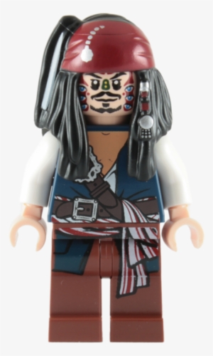Lego Captain Jack Sparrow Minifigure