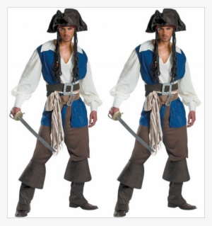 Pirates Of The Caribbean Jack Sparrow Outfit Cosplay