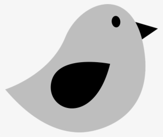 Bird Twitter Grey Tiny Tweet Sparrow Bird - Tiny Bird Vector