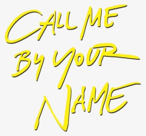 Call Me By Your Name
