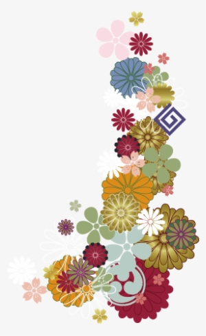 Main V Cover - Kimono Flower Png