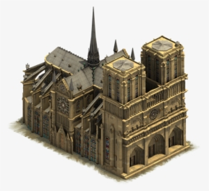 Notre Dame - Cathédrale Notre Dame De Paris Png