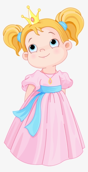 Cartoon Painted Fairy Princess Pattern Elements - Prince And Princess