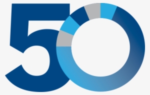 Banner Transparent Fiftieth Ldi Celebrating Years - Portable Network Graphics