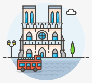 Download Svg Download Png - Notre-dame De Paris
