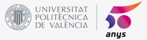 Upv Logo 50a / Colour / Png - Logo 50 Años Upv - 1012x308 PNG Download ...