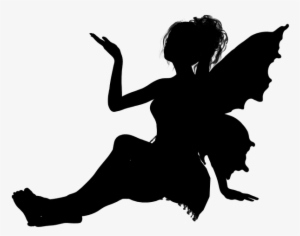 Fairy10 Fairy Silhouettes - Crafts Printable Fairy Silhouette