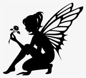 Disney Tooth Fairy Black And Clip Art - Fairy Cutout