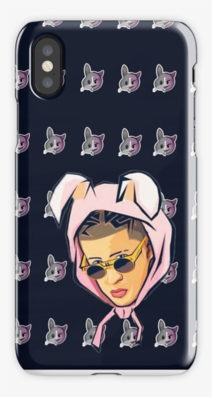 Bad Bunny Inspired Iphone X Snap Case - Bad Bunny Phone Case