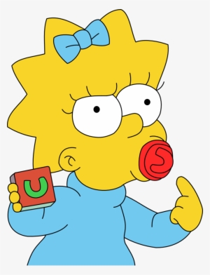 Simpsons Png - Maggie Simpson Png