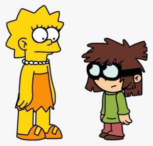 Simpson Meets Loud By Marcospower On Deviantart - Simpsons The Loud House