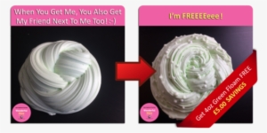 Green Fluffy Slime Get 12oz And Get Free 8oz - Slime