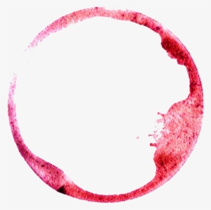 Wine Stain - Wine Glass Stain Png