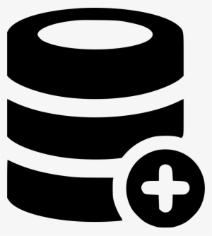 Png File Svg - Database Plus Icon