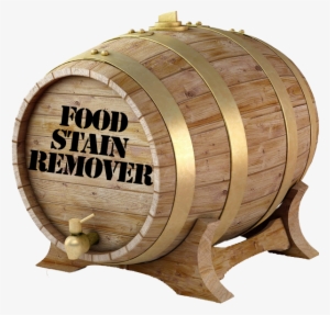 Food Stain Remover - Barrel Of Beer