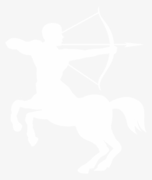 Sagittarius - Black And White Sagittarius