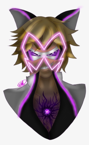 “ I Was Fiddling Around With An Idea For His Akumatized - Chat Noir Vs Chat Blanc