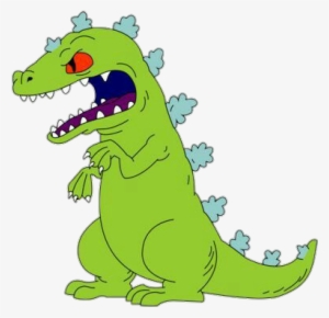 Transparent Stock The Cartoons Old Tumblr Sticker - Reptar Drawing
