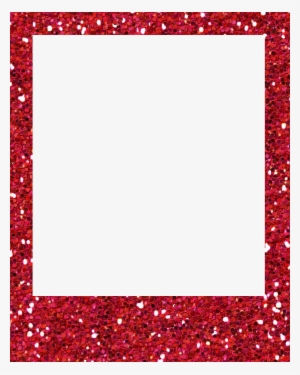 Instax Frame, Polaroid Frame Png, Polaroid Photos, - Hot Pink Glitter Ipad Mousepad