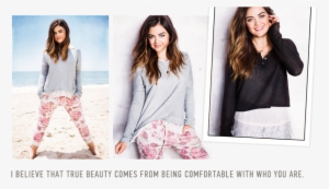 Hollister - Hollister | Black Henley By Lucy Hale