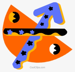 Astrology Sagittarius Royalty Free Vector Clip Art