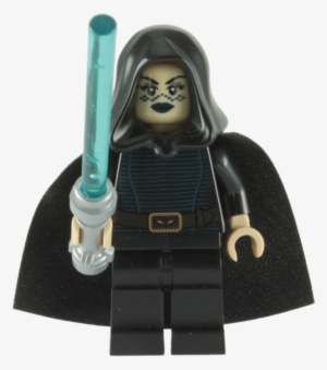 Lego Jedi Barriss Offee Minifigure With Blue Lightsaber - Lego Star Wars Barriss Offee