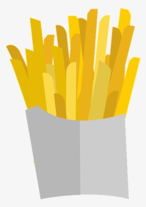 Potatoes, Chips, Food, Snack, Junk, Fried, Fat, Salt - Batata Frita Fundo Transparente