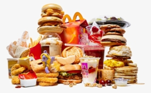 Junk Food Transparent Background Png - Alot Of Fast Food