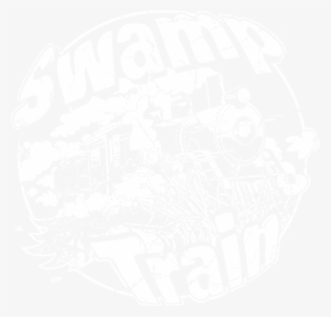 Swamp Train's White Logo - Swamp Train