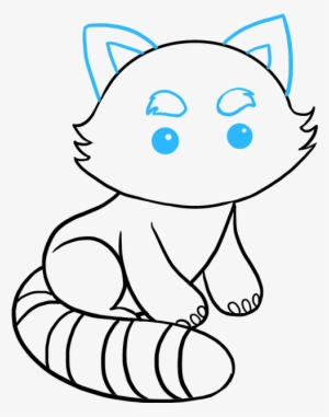 How To Draw Red Panda - Drawing
