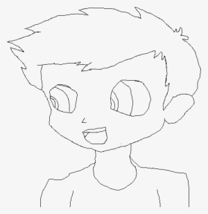 Anime Guy Base - Drawing