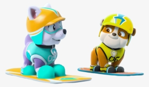 Paw Patrol Everest And Rubble