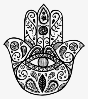 Bleed Area May Not Be Visible - Hamsa Hand