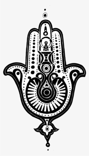 File - Hamsa3 - Hand Of Fatima Tattoo Design