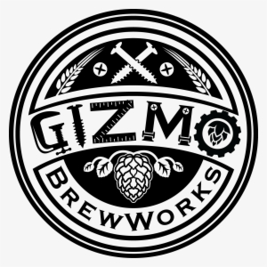 Gizmo Circle Text Inside, Black - Gizmo Brew Works