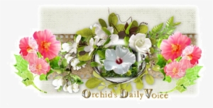 Birthday Flower And Greeting - Artificial Flower