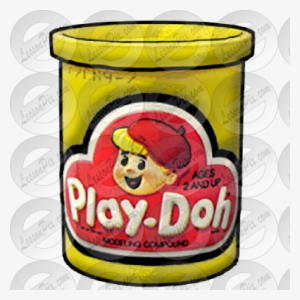 Play Doh Cliparts - Old School Play Doh