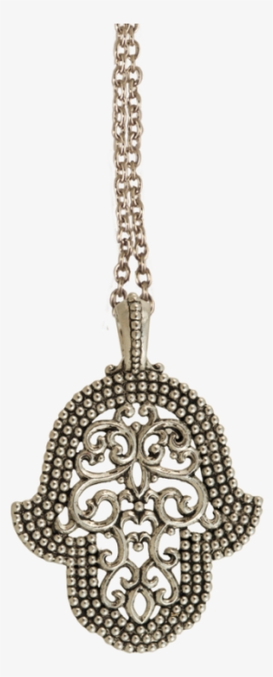 Beaded Hamsa Necklace